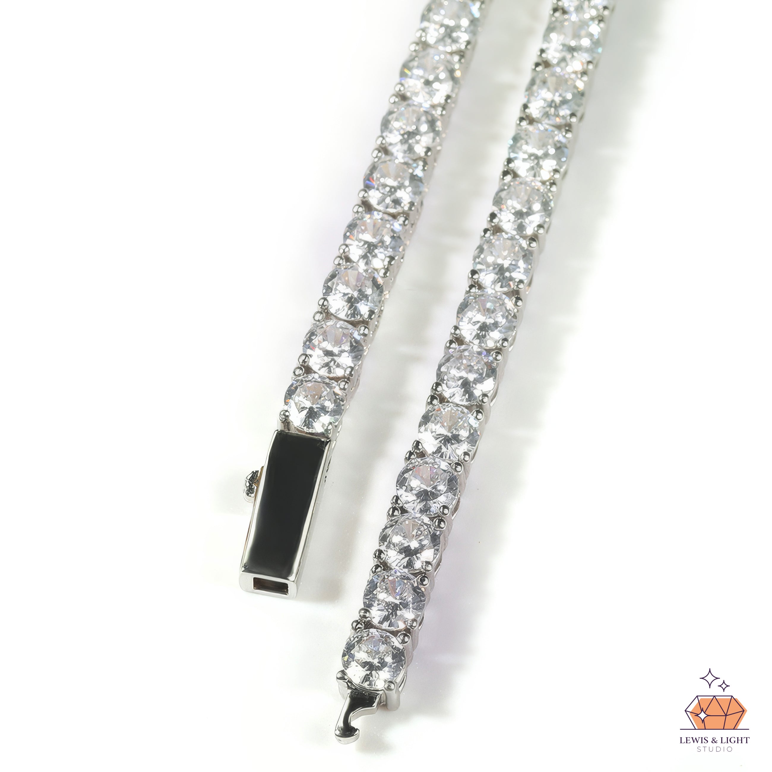 4mm Cubic Zirconia Tennis Chain