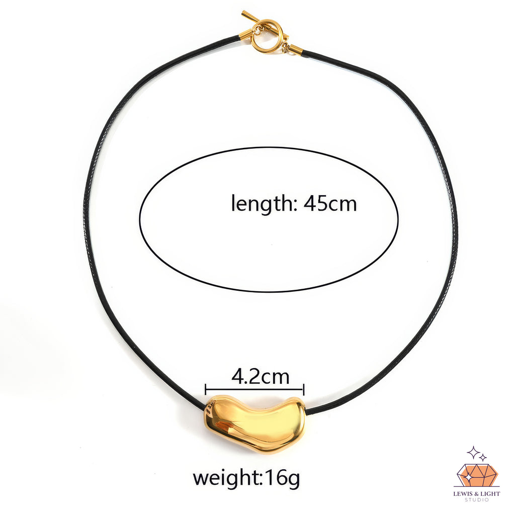 Elsa Perreti Style Necklace – Elsa Bean Inspired Silver Pendant